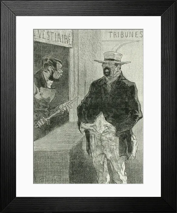 Framed Print : Menus propos, 1857. Creator: Félicien Rops Framed Print : Menus propos, 1857. Creator: Félicien Rops