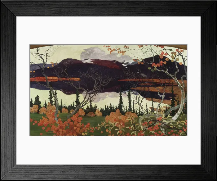 Framed Print : Autumn. Creator: Helmer Osslund Framed Print : Autumn. Creator: Helmer Osslund