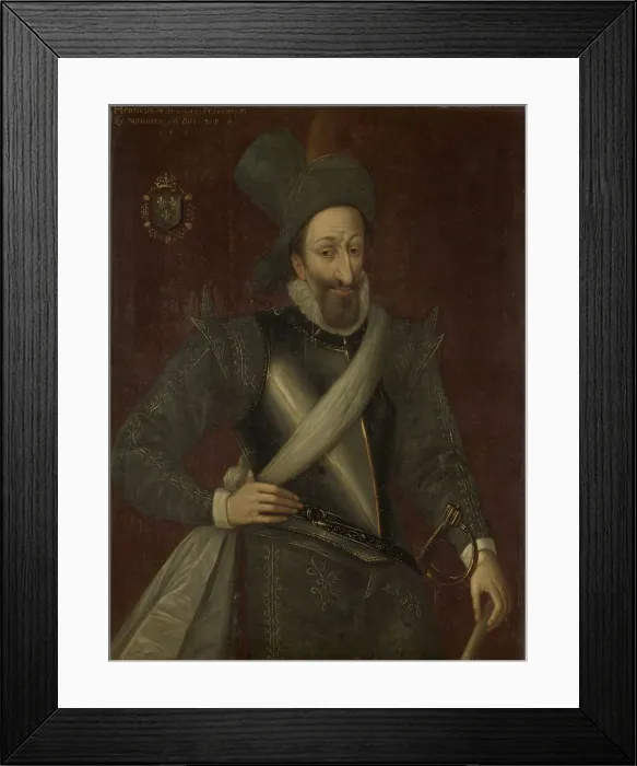 Framed Print : Henri IV (1553-1610), King of France, 1592. Creator: Jacob Bunel Framed Print : Henri IV (1553-1610), King of France, 1592. Creator: Jacob Bunel