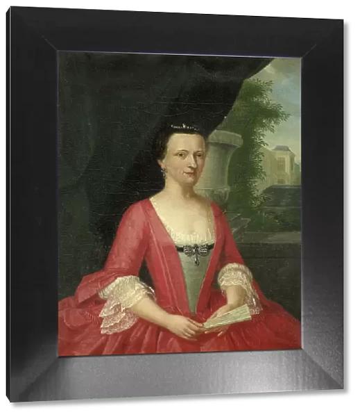 Jacoba Maria van Bueren said van Regteren (1718-91), Wife of Johan Willem Parker, 1746. Creator: Jacob Jan Nachenius
