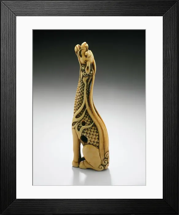 Framed Print : Kirin (image 1 of 2), 18th century. Creator: Tomotada Framed Print : Kirin (image 1 of 2), 18th century. Creator: Tomotada