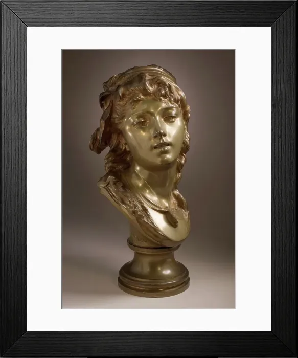 Framed Print : Suzon, c.1872. Creator: Auguste Rodin Framed Print : Suzon, c.1872. Creator: Auguste Rodin