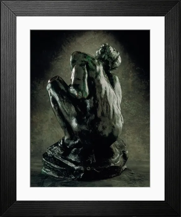 Framed Print : The Crouching Woman (image 2 of 2), This cast 1963. Creator: Auguste Rodin Framed Print : The Crouching Woman (image 2 of 2), This cast 1963. Creator: Auguste Rodin
