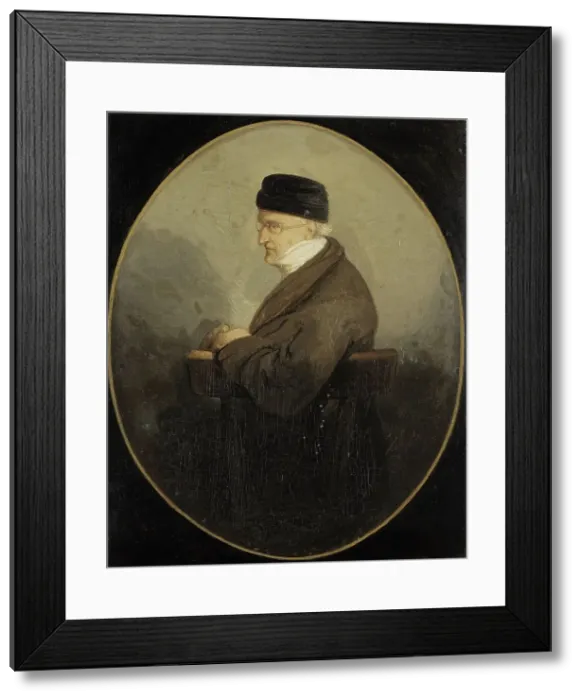 Framed Print : David Pierre Giottino Humbert de Superville (1770-1849), Painter and Writer, c.1840-c.1849. Creator: Jacobus Ludovicus Cornet Framed Print : David Pierre Giottino Humbert de Superville (1770-1849), Painter and Writer, c.1840-c.1849. Creator: Jacobus Ludovicus Cornet