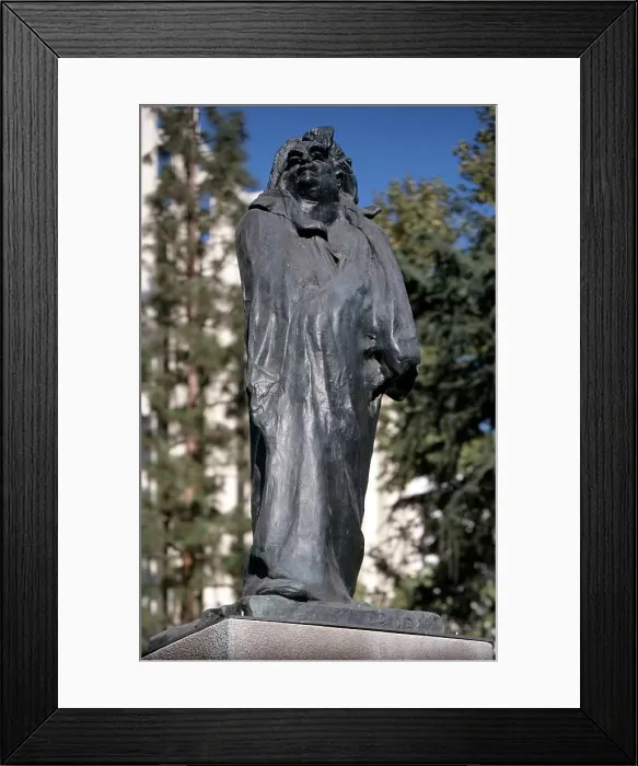 Framed Print : Monument to Honore de Balzac, This cast 1967 (Musee Rodin 9 / 12). Creator: Auguste Rodin Framed Print : Monument to Honore de Balzac, This cast 1967 (Musee Rodin 9 / 12). Creator: Auguste Rodin
