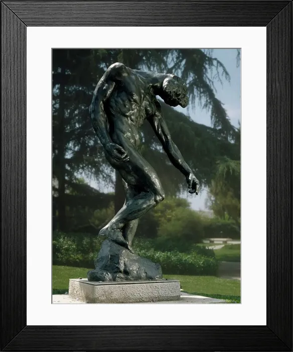 Framed Print : The Shade, This cast 1969 (Musee Rodin 6 / 12). Creator: Auguste Rodin Framed Print : The Shade, This cast 1969 (Musee Rodin 6 / 12). Creator: Auguste Rodin
