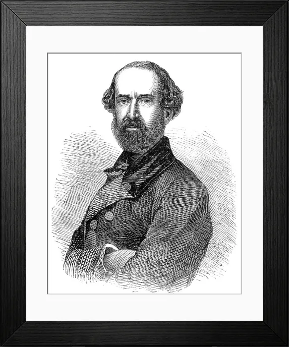 Framed Print : Don José Güell y Renté, of Cuba, 1860. Creator: Unknown Framed Print : Don José Güell y Renté, of Cuba, 1860. Creator: Unknown