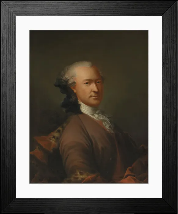 Framed Print : Georg Wilhelm Sillén, Royal Secretary, 1757. Creator: Isak Wacklin Framed Print : Georg Wilhelm Sillén, Royal Secretary, 1757. Creator: Isak Wacklin