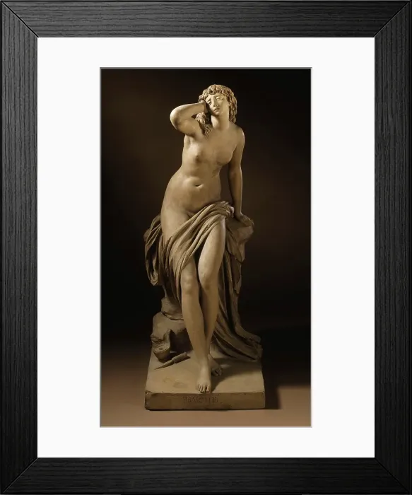 Framed Print : Psyche Abandoned, 1796. Creator: Augustin Pajou Framed Print : Psyche Abandoned, 1796. Creator: Augustin Pajou