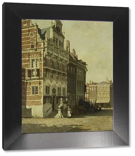 The Town Hall, The Hague, c.1875-c.1907. Creator: Karel Klinkenberg