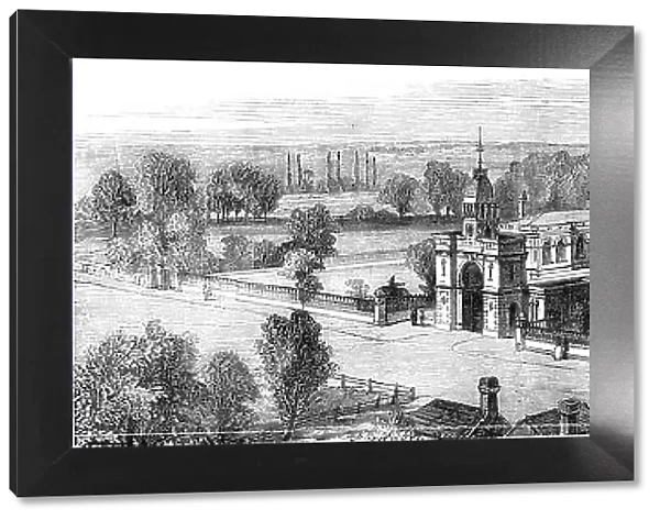 The Britannia Ironworks at Bedford, 1860. Creator: Unknown
