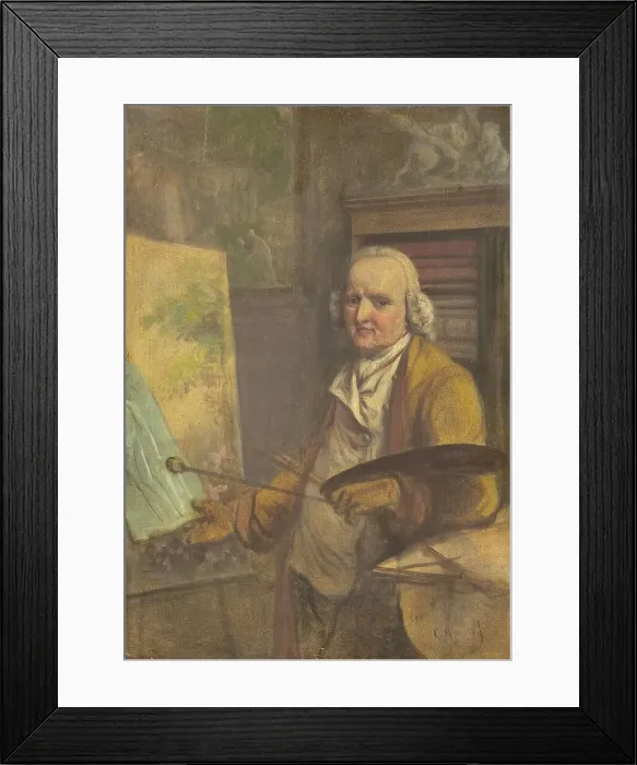 Framed Print : Self-Portrait, c.1800-c.1819. Creator: Juriaan Andriessen Framed Print : Self-Portrait, c.1800-c.1819. Creator: Juriaan Andriessen