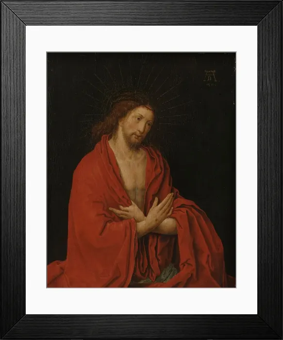 Framed Print : Christ with Crown of Thorns, c.1557-c.1600. Creator: Unknown Framed Print : Christ with Crown of Thorns, c.1557-c.1600. Creator: Unknown