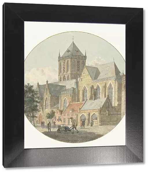 Jacobikerk in Utrecht, 1792. Creator: Johannes Huibert Prins