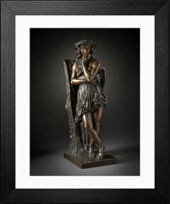 Framed Print : Velléda (image 1 of 2), 1839; cast 1844 (?). Creator: Etienne Hippolyte Maindron Framed Print : Velléda (image 1 of 2), 1839; cast 1844 (?). Creator: Etienne Hippolyte Maindron