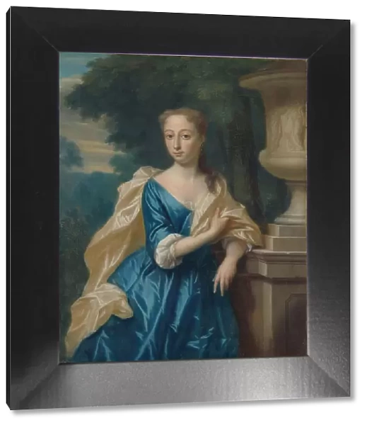Justina Johanna Ramskrammer (1702-98), Wife of Isaac Parker, 1734. Creator: Philip Van Dijk