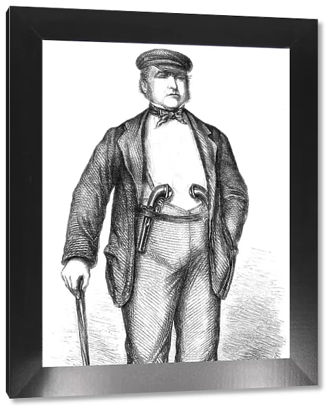 Mr. Edwin James, Q.C. in Garibaldi's camp - from a sketch by our special artist, 1860. Creator: Unknown