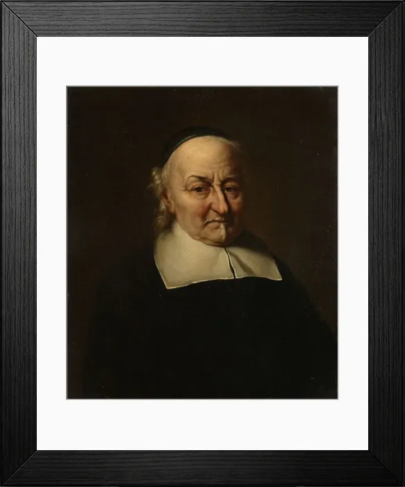 Framed Print : Joost van den Vondel (1587-1679), Poet, 1674. Creator: Philip Koninck Framed Print : Joost van den Vondel (1587-1679), Poet, 1674. Creator: Philip Koninck