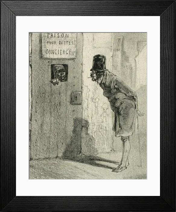 Framed Print : Menus Propos, 1856. Creator: Félicien Rops Framed Print : Menus Propos, 1856. Creator: Félicien Rops
