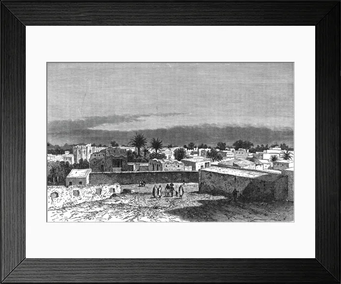 Framed Print : Kassala; A journey through Soudan and Western Abyssinia, with Reminiscences of Captivity, 1875. Creator: Unknown Framed Print : Kassala; A journey through Soudan and Western Abyssinia, with Reminiscences of Captivity, 1875. Creator: Unknown