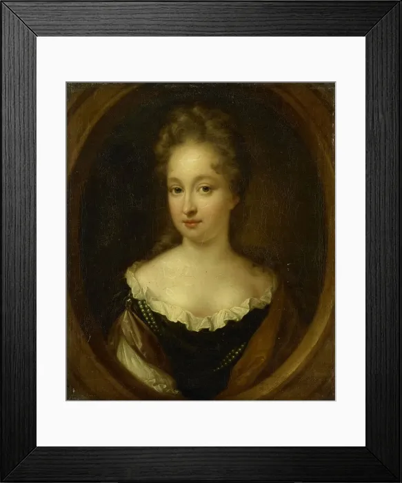 Framed Print : Anna van Citters (1664-94), Daughter of Aernout van Citters and Josina Parduyn, 1690-1694. Creator: Simon Dubois Framed Print : Anna van Citters (1664-94), Daughter of Aernout van Citters and Josina Parduyn, 1690-1694. Creator: Simon Dubois