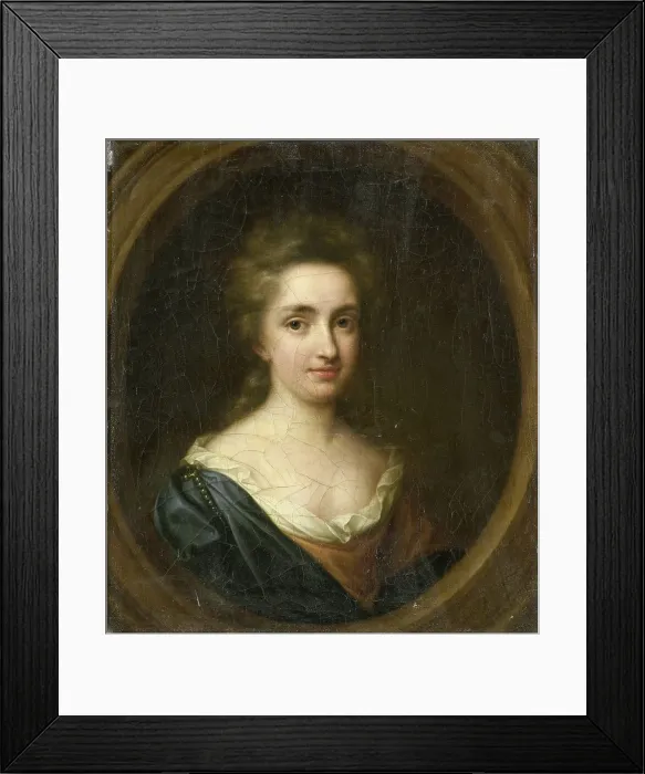 Framed Print : Johanna van Citters (1672-1740), Sister of Anna van Citters, 1693. Creator: Simon Dubois Framed Print : Johanna van Citters (1672-1740), Sister of Anna van Citters, 1693. Creator: Simon Dubois