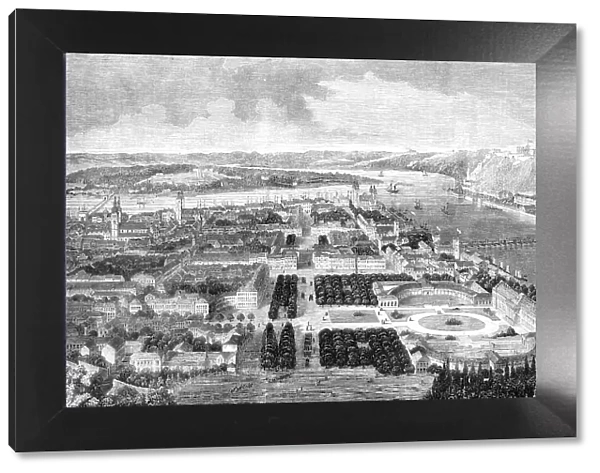 The city of Coblentz, 1860. Creator: Unknown
