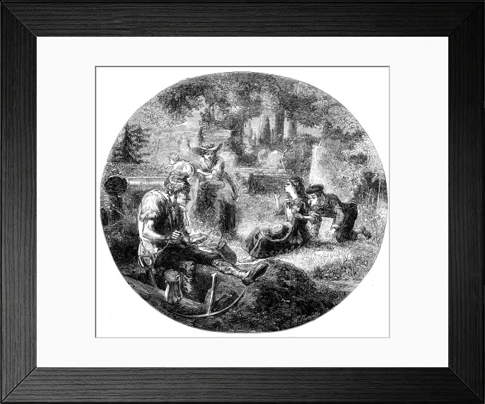 Framed Print : What's O'Clock? What's O'Clock? - drawn by Godwin, 1860. Creator: W Thomas. What's O'Clock? What's O'Clock? - drawn by Godwin, 1860. Creator: W Thomas Framed Print : What's O'Clock? What's O'Clock? - drawn by Godwin, 1860. Creator: W Thomas. What's O'Clock? What's O'Clock? - drawn by Godwin, 1860. Creator: W Thomas