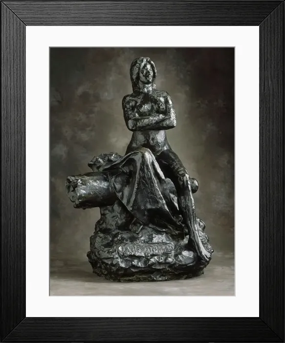 Framed Print : Resistance, This example probably cast 1894. Creator: Jean Alexandre Joseph Falguiere Framed Print : Resistance, This example probably cast 1894. Creator: Jean Alexandre Joseph Falguiere