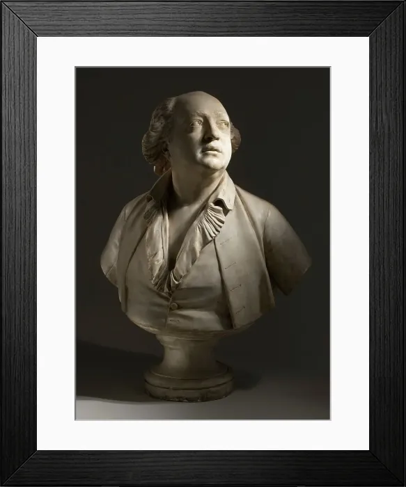 Framed Print : Portrait of Giuseppe Balsamo (called Count Alessandro Cagliostro) (image 1 of 2), c.1786. Creator: Jean-Antoine Houdon Framed Print : Portrait of Giuseppe Balsamo (called Count Alessandro Cagliostro) (image 1 of 2), c.1786. Creator: Jean-Antoine Houdon