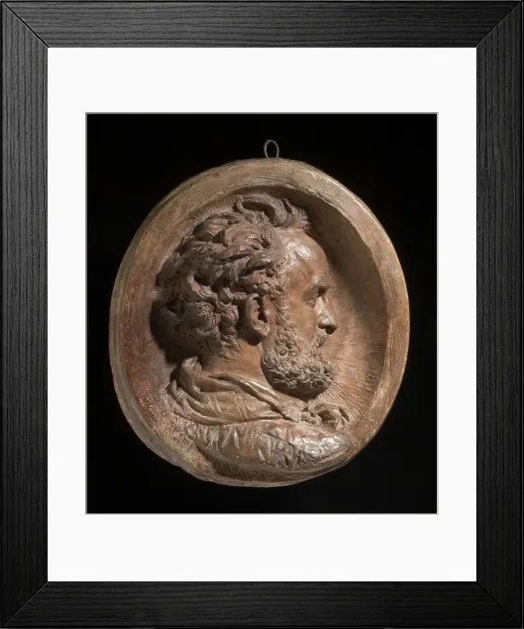 Framed Print : Portrait of François-Louis Carpezat (1827-1876), 1855. Creator: Jean-Baptiste Carpeaux Framed Print : Portrait of François-Louis Carpezat (1827-1876), 1855. Creator: Jean-Baptiste Carpeaux