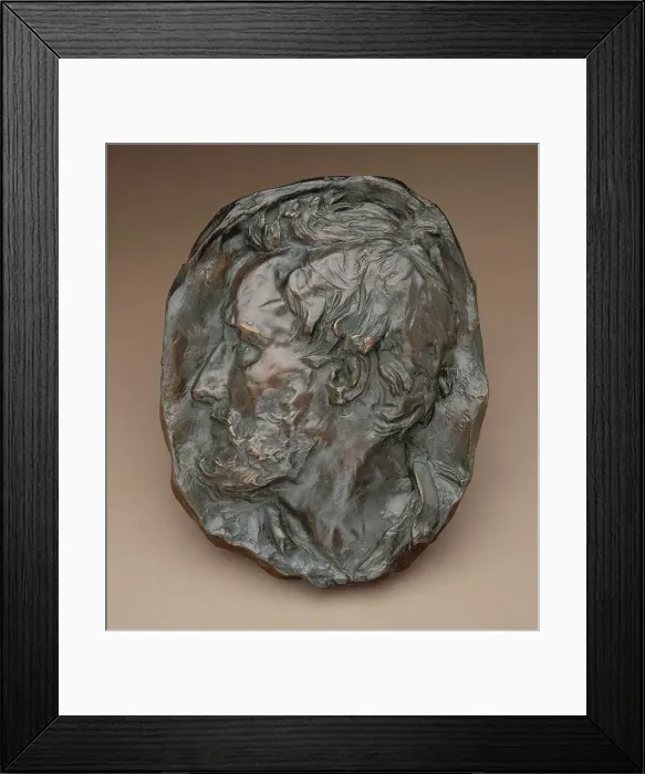 Framed Print : Portrait of Alphonse Roussel, c.1869. Creator: Jean-Baptiste Carpeaux Framed Print : Portrait of Alphonse Roussel, c.1869. Creator: Jean-Baptiste Carpeaux