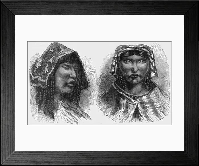 Framed Print : Women of Occobamba; Lima and the Andes, 1875. Creator: Unknown Framed Print : Women of Occobamba; Lima and the Andes, 1875. Creator: Unknown