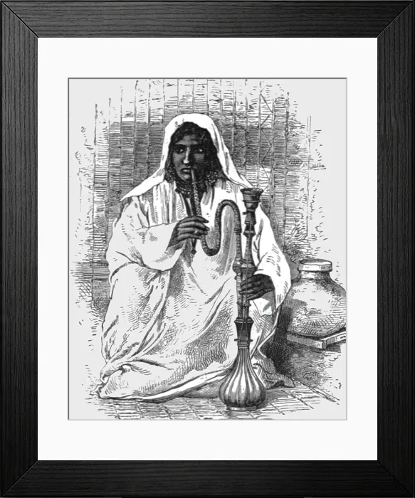 Framed Print : Girl of Northern India; Black Bear Shooting in the Himalayas, 1875. Creator: Unknown Framed Print : Girl of Northern India; Black Bear Shooting in the Himalayas, 1875. Creator: Unknown