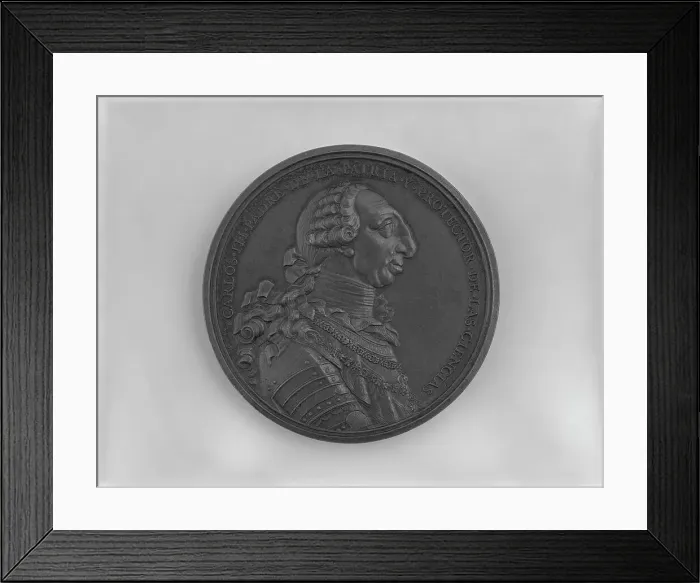 Framed Print : The Foundation of the Royal Academy of Mexico (image 1 of 2), 1778. Creator: Jerónimo Antonio Gil Framed Print : The Foundation of the Royal Academy of Mexico (image 1 of 2), 1778. Creator: Jerónimo Antonio Gil