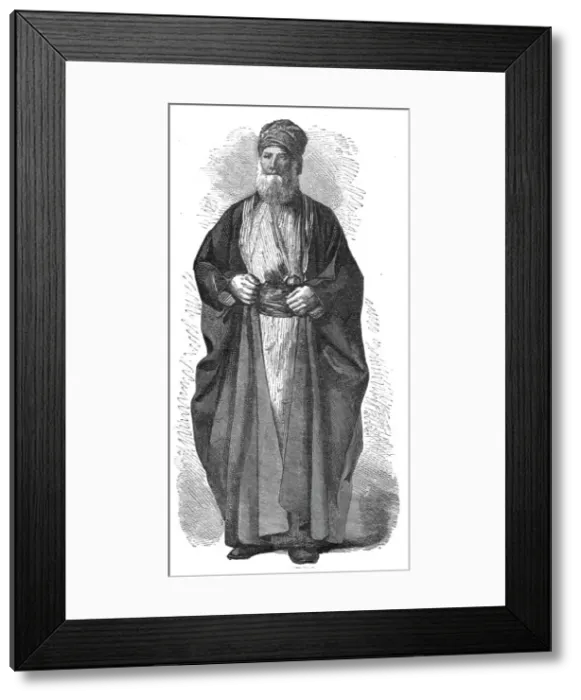 Framed Print : Jew of Bussorah; Journeyings in Mesopotamia, 1875. Creator: Unknown Framed Print : Jew of Bussorah; Journeyings in Mesopotamia, 1875. Creator: Unknown