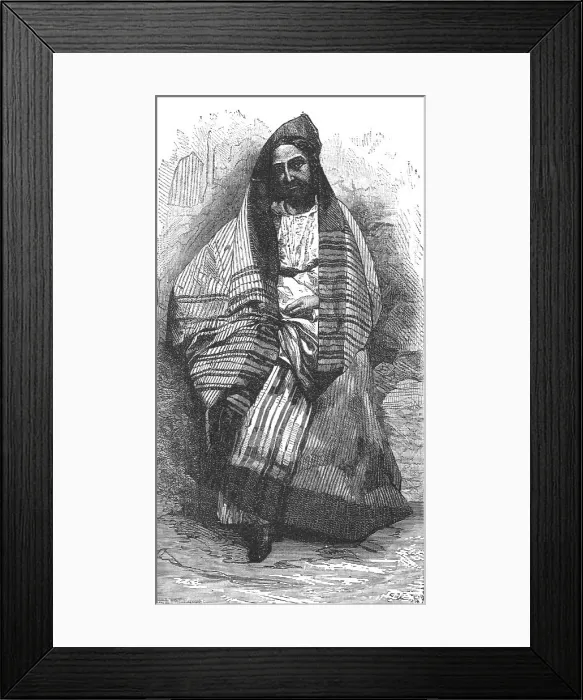 Framed Print : Lady of Baghdad; Journeyings in Mesopotamia, 1875. Creator: Unknown Framed Print : Lady of Baghdad; Journeyings in Mesopotamia, 1875. Creator: Unknown