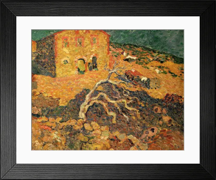 Framed Print : Pasage de Banyuls, 1894. Artist: Louis Valtat Framed Print : Pasage de Banyuls, 1894. Artist: Louis Valtat