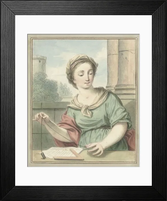 Framed Print : Architecture, 1747. Creator: Louis Fabritius Dubourg Framed Print : Architecture, 1747. Creator: Louis Fabritius Dubourg