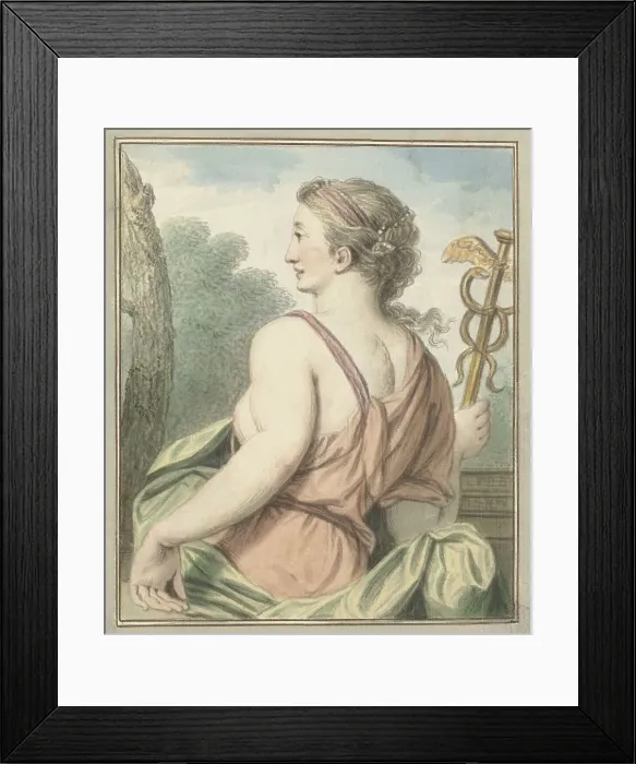 Framed Print : Eloquence, 1747. Creator: Louis Fabritius Dubourg Framed Print : Eloquence, 1747. Creator: Louis Fabritius Dubourg