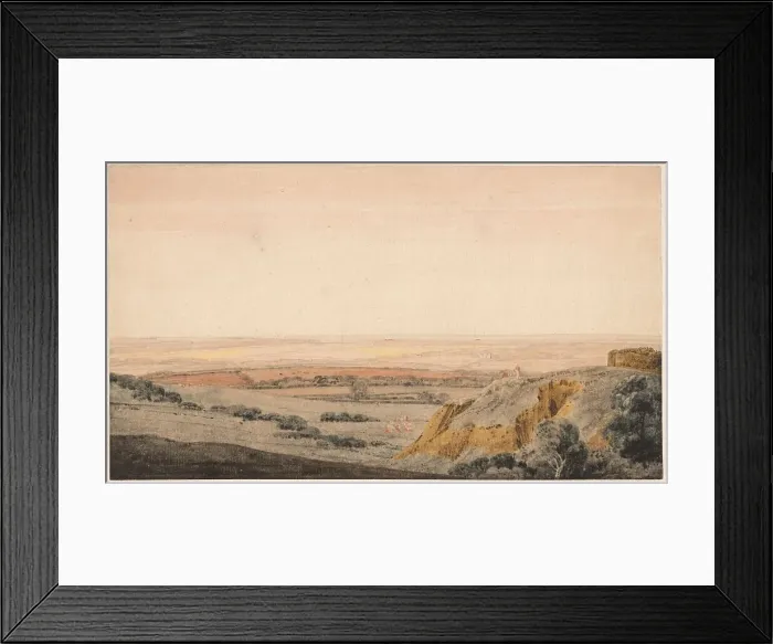 Framed Print : Landscape, 1878-1943. Creator: William Pearson Framed Print : Landscape, 1878-1943. Creator: William Pearson