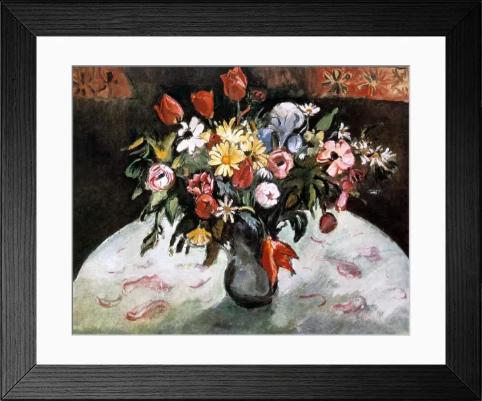 Framed Print : Flowers, 1910. Artist: Othon Friesz Framed Print : Flowers, 1910. Artist: Othon Friesz