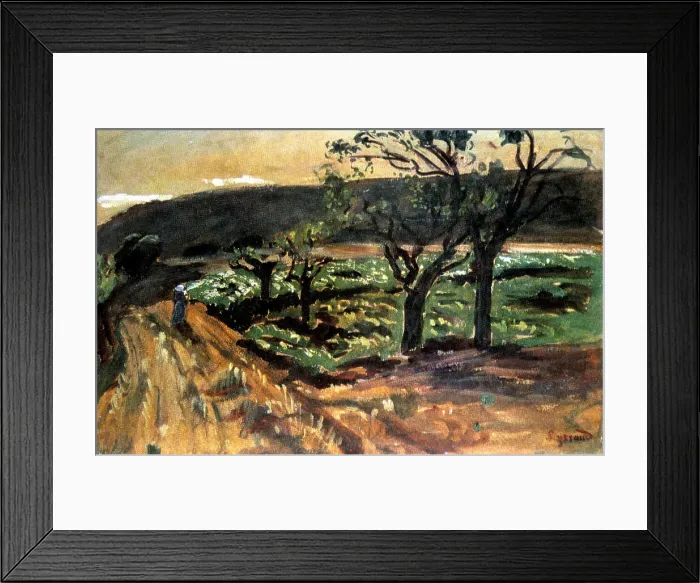 Framed Print : Ploughing, 1902-1903. Artist: Rene August Seyssaud Framed Print : Ploughing, 1902-1903. Artist: Rene August Seyssaud
