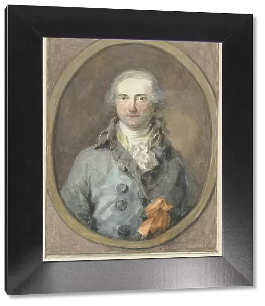 Portrait of a gentleman in an oval framework, 1788. Creator: Aert Schouman