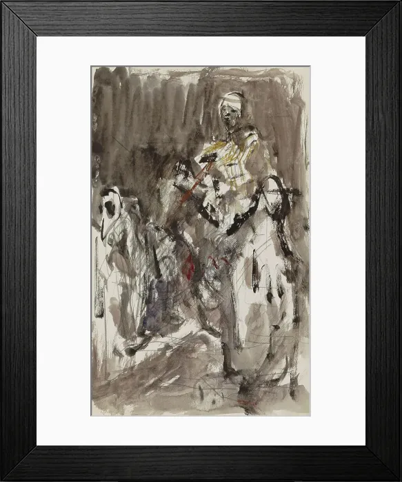 Framed Print : Rider, 1923. Creator: Marius Bauer Framed Print : Rider, 1923. Creator: Marius Bauer