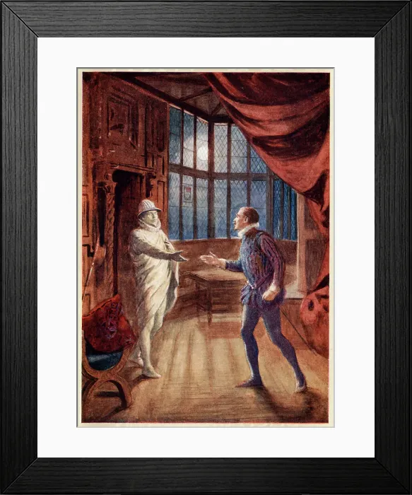 Framed Print : Scene from the opera Don Giovanni (1787), c1914 Artist: Charles A Buchel Framed Print : Scene from the opera Don Giovanni (1787), c1914 Artist: Charles A Buchel