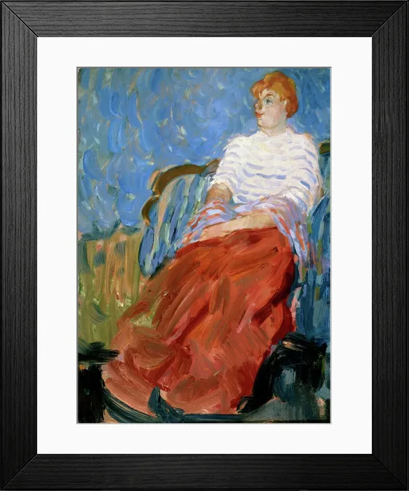 Framed Print : Portrait of Suzanne Dufy, 1904. Artist: Raoul Dufy Framed Print : Portrait of Suzanne Dufy, 1904. Artist: Raoul Dufy