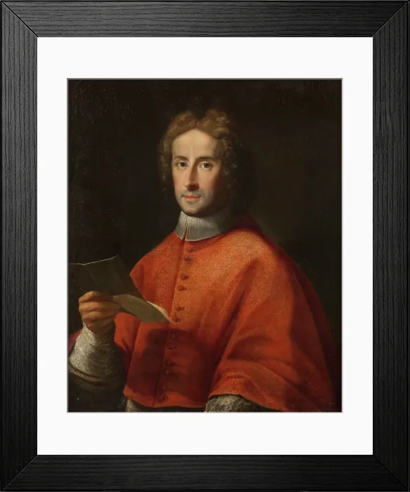 Framed Print : Cardinal Pietro Ottoboni, late 17th-early 18th century. Creator: Workshop of Francesco Trevisani Framed Print : Cardinal Pietro Ottoboni, late 17th-early 18th century. Creator: Workshop of Francesco Trevisani