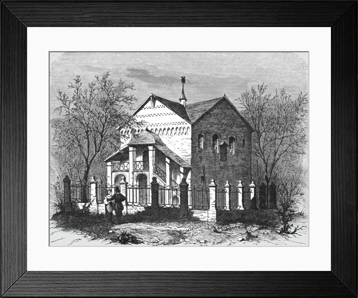 Framed Print : Ouglitch; A Journey on the Volga, 1875. Creator: Nicholas Rowe Framed Print : Ouglitch; A Journey on the Volga, 1875. Creator: Nicholas Rowe