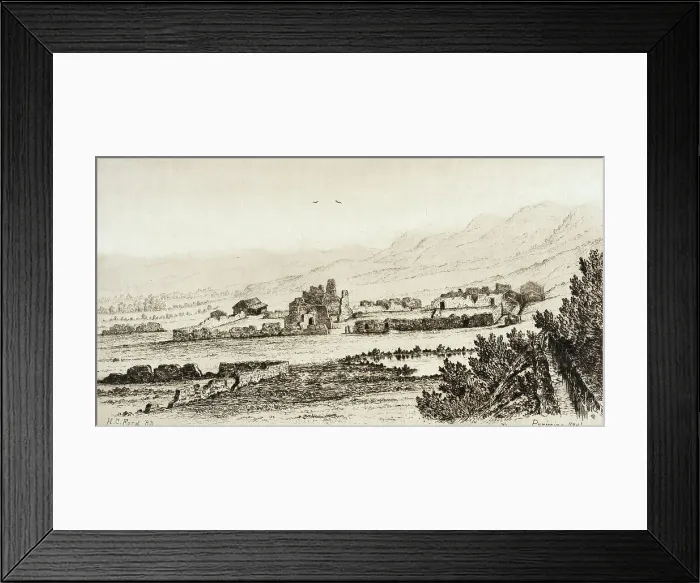 Framed Print : La Purissima Concepcion (Old), Published in 1883. Creator: Henry Chapman Ford Framed Print : La Purissima Concepcion (Old), Published in 1883. Creator: Henry Chapman Ford